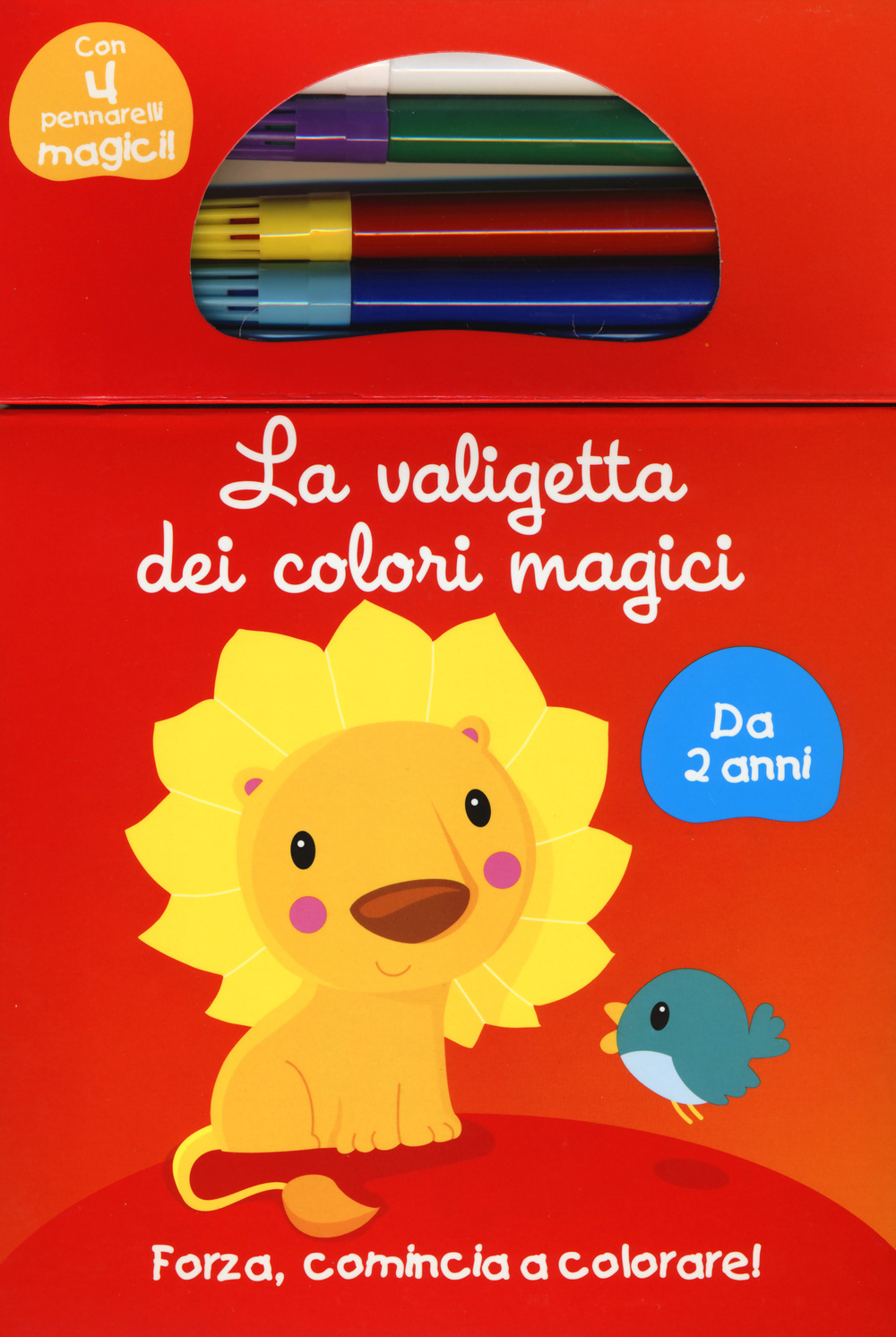 La valigetta dei colori magici. Rossa