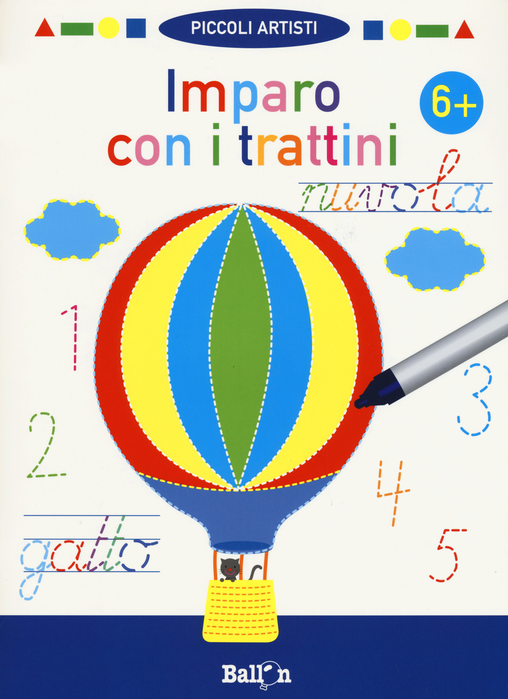 Imparo con i trattini 6+. Piccoli artisti