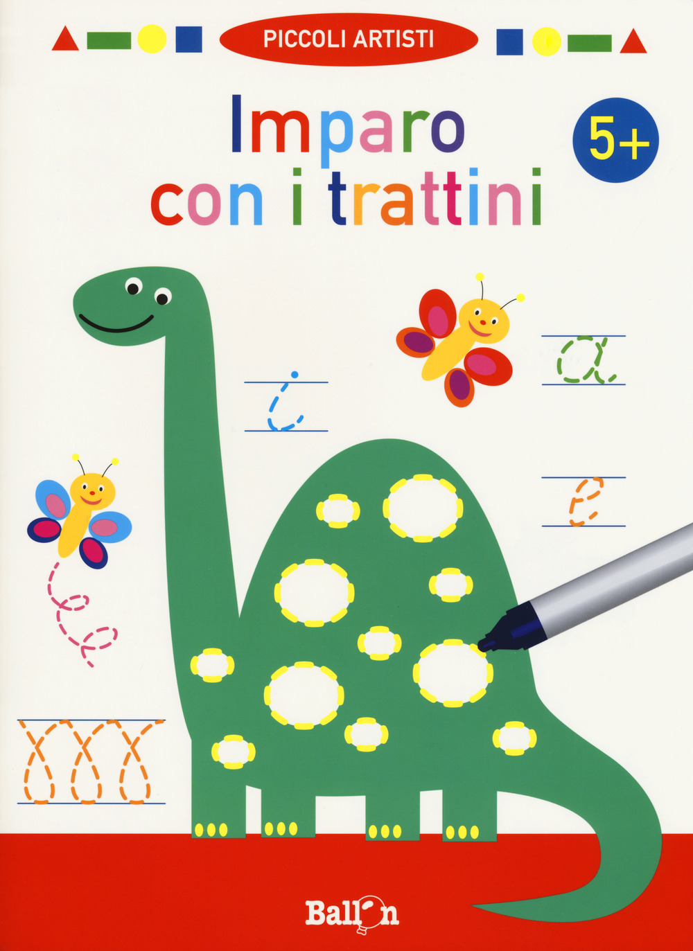 Imparo con i trattini 5+. Piccoli artisti