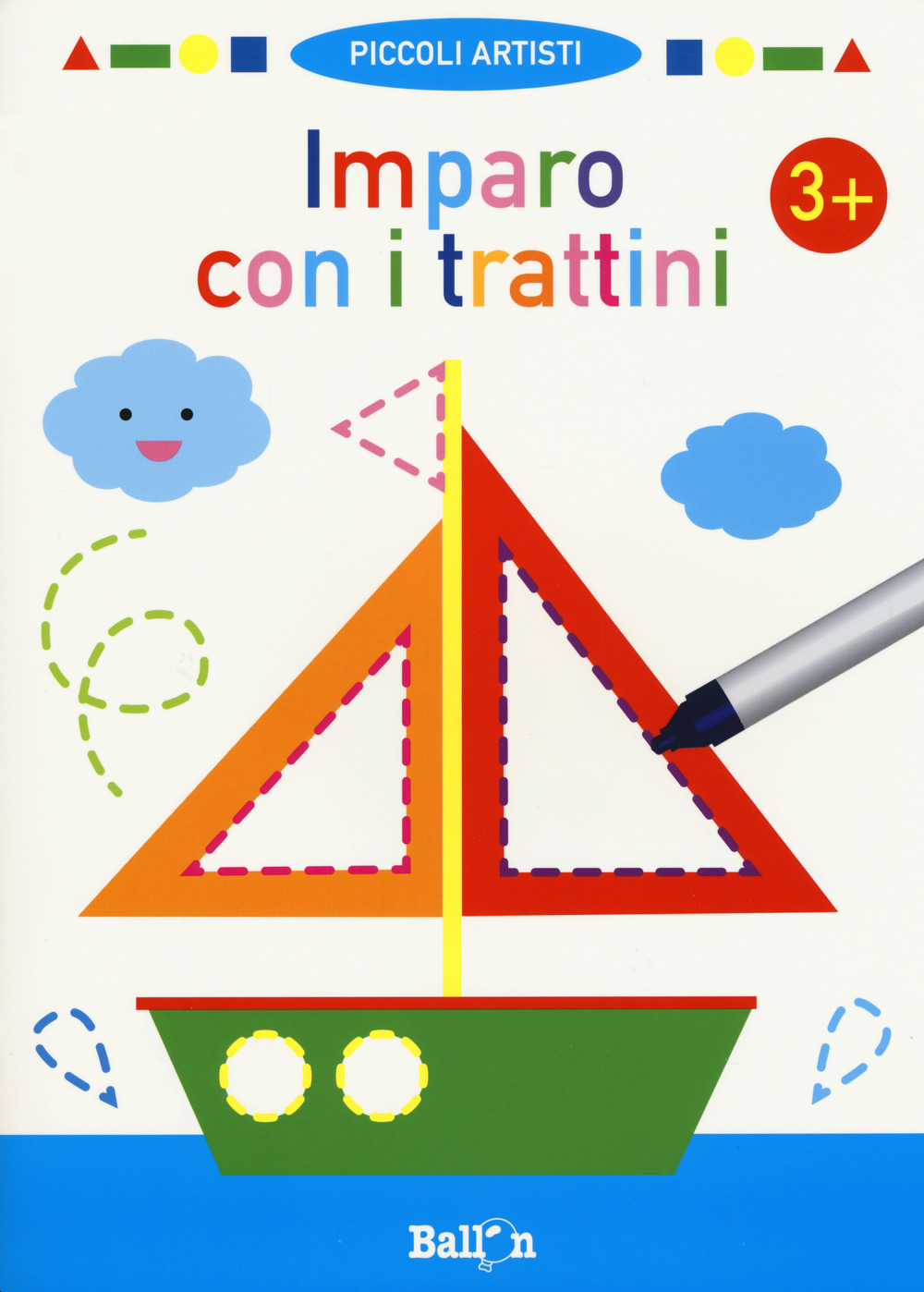 Imparo con i trattini 3+. Piccoli artisti