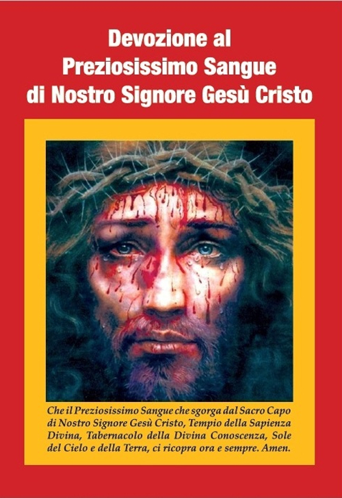 Devozione al Preziosissimo Sangue di nostro Signore Gesù Cristo