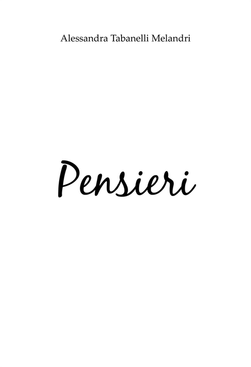 Pensieri