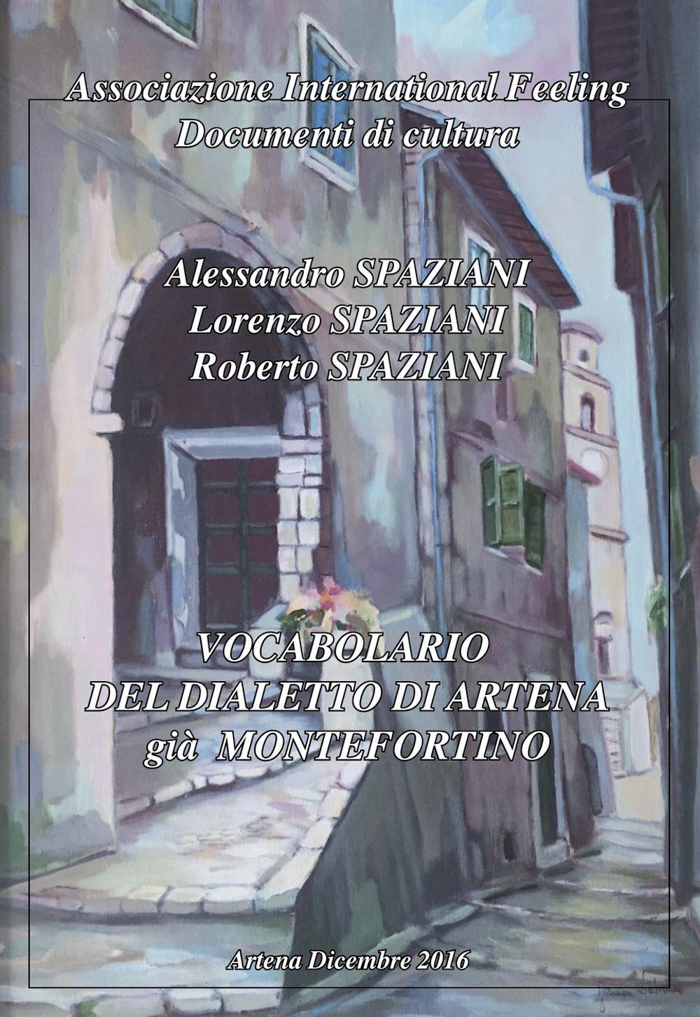 Vocabolario del dialetto di Artena già Montefortino