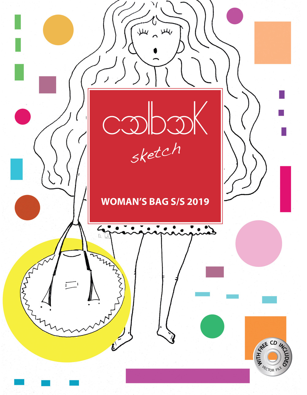 Woman's bags S/S 2019. Coolbook sketch. Ediz. italiana e inglese