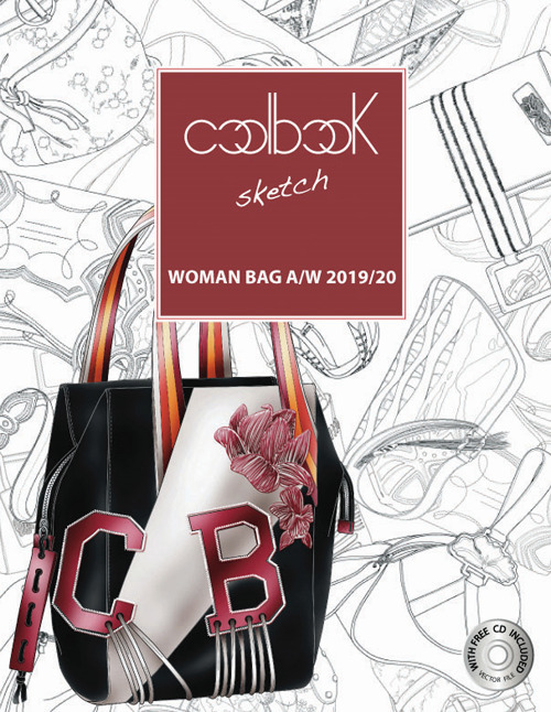 Woman bag A/W 2019/20. CoolBook sketch. Ediz. italiana e inglese
