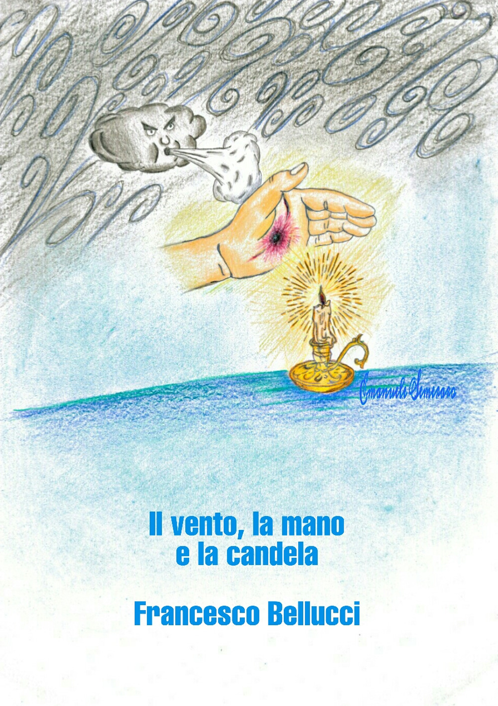 Il vento, la mano e la candela