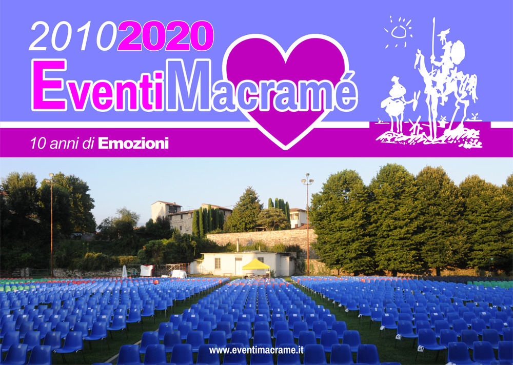 2010/2020 EventiMacramé. Dieci anni di emozioni