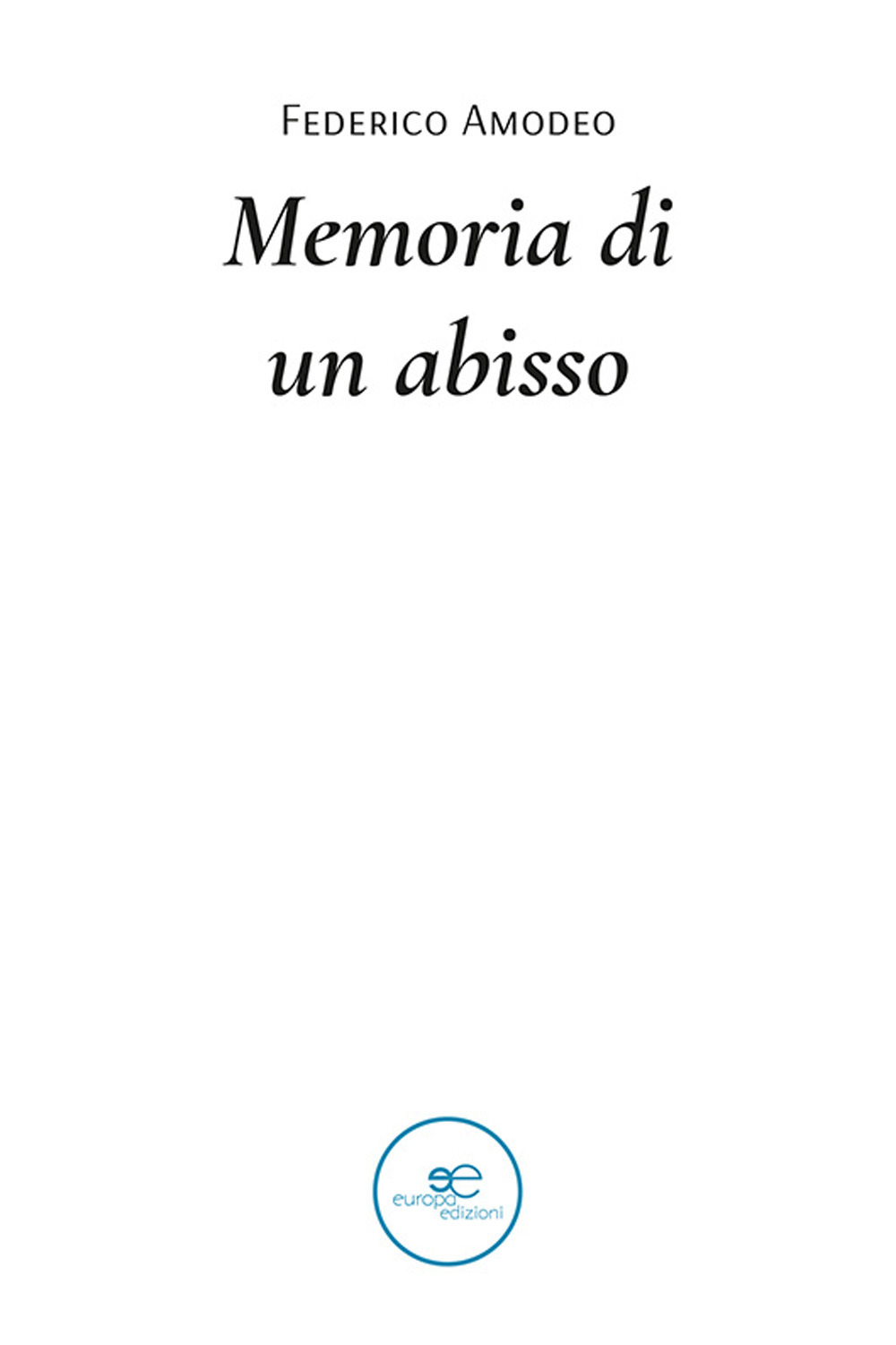 Memoria di un abisso