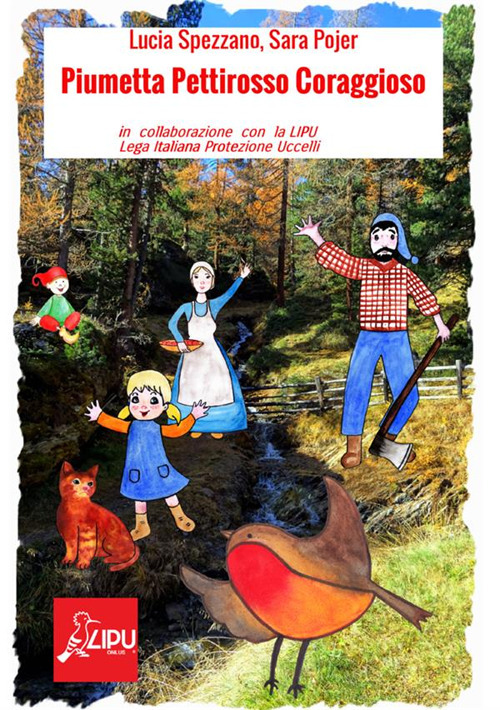 Piumetta pettirosso coraggioso