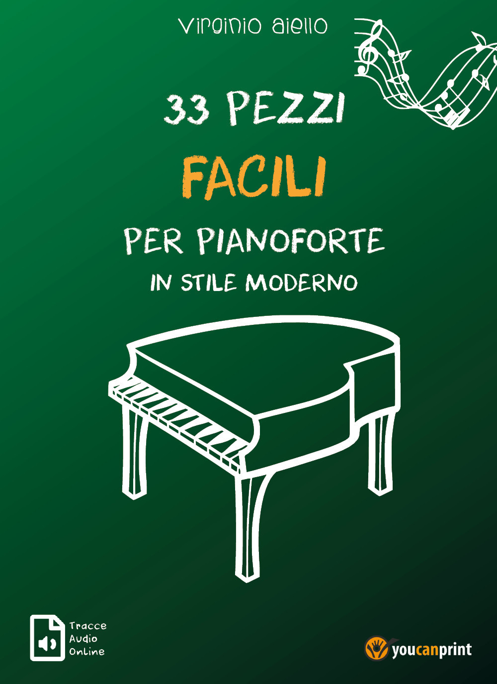 33 pezzi facili per pianoforte in stile moderno