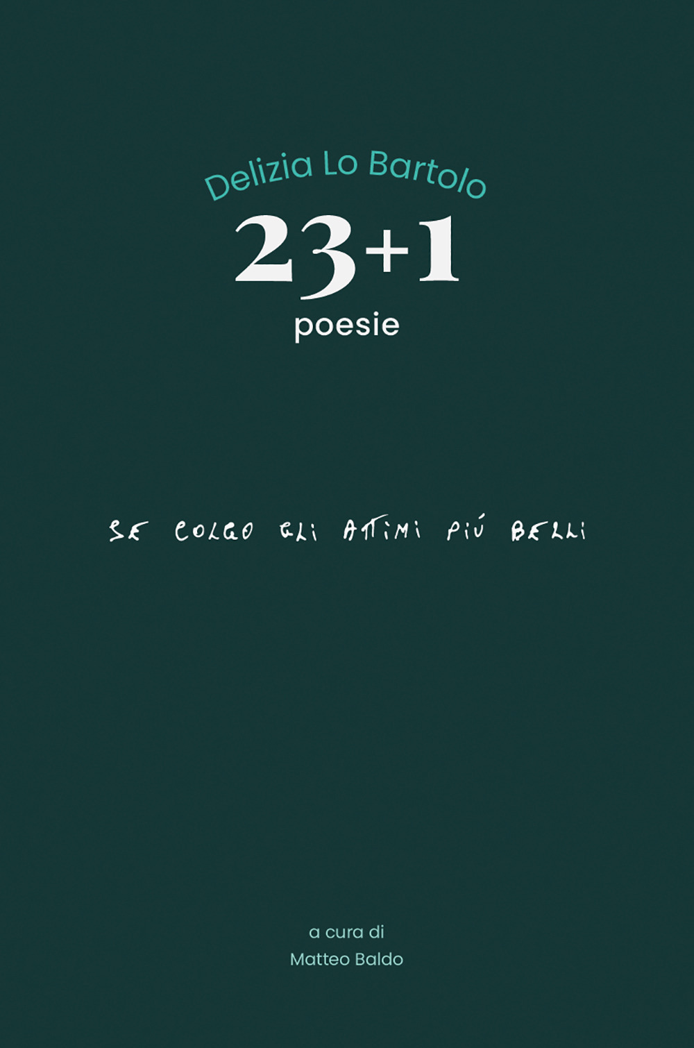 23+1 poesie. Se colgo gli attimi più belli