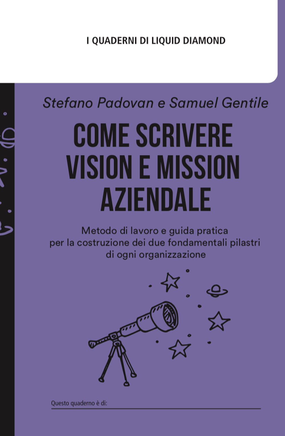 Come scrivere Vision e Mission aziendale. Metodo di lavoro e guida pratica per la costruzione dei due fondamentali pilastri di ogni organizzazione