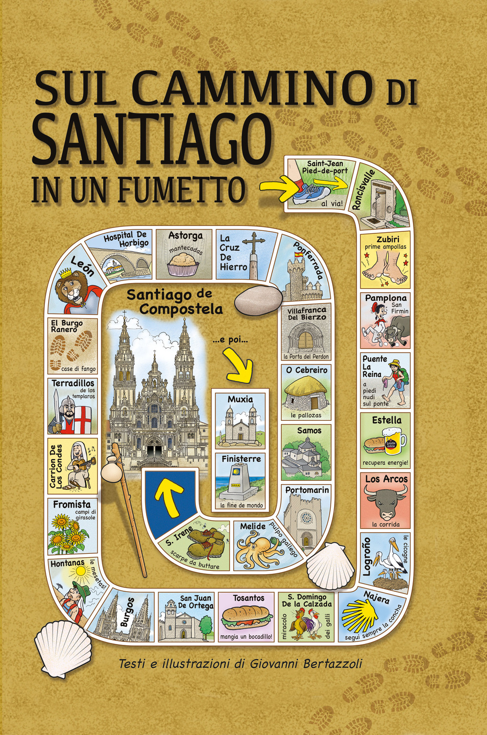 Il cammino di Santiago in un fumetto