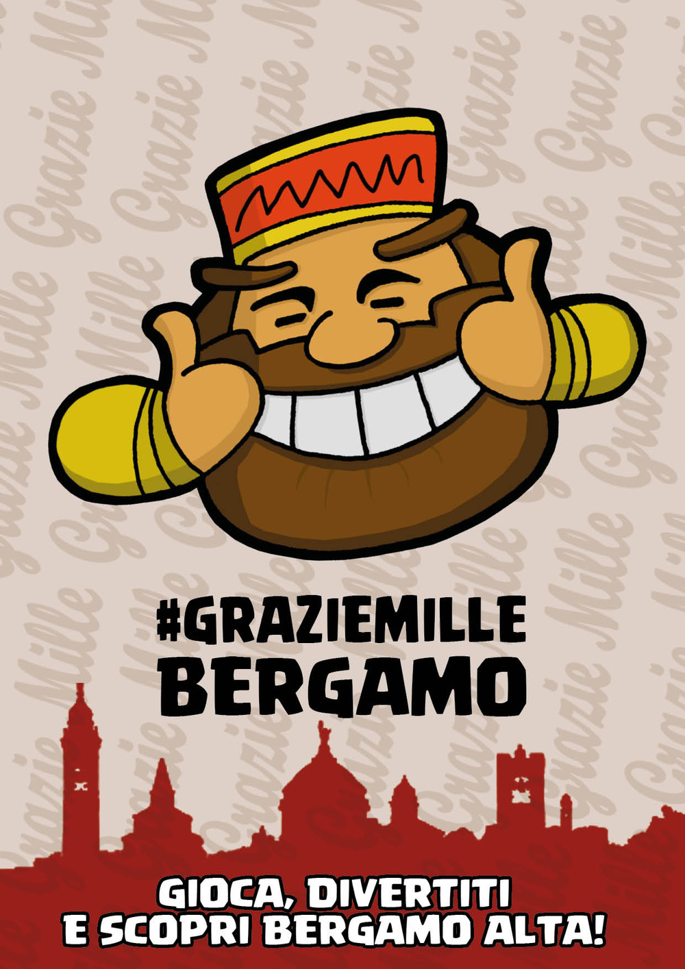 Graziemille Bergamo. Gioca, divertiti e scopri Bergamo Alta