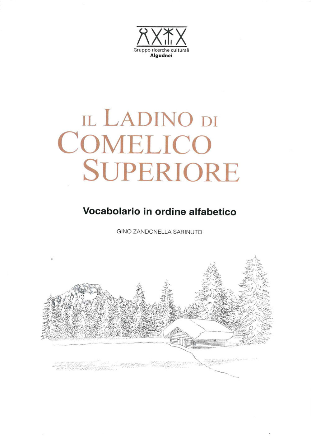 Il ladino di Comelico Superiore. Vocabolario in ordine alfabetico