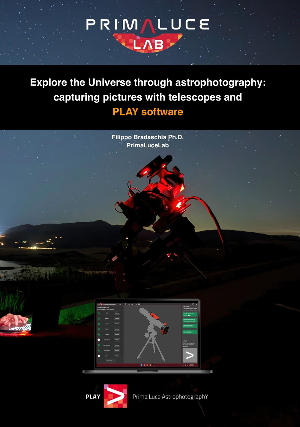 Explore the Universe through astrophotography: capturing pictures with telescopes and PLAY software