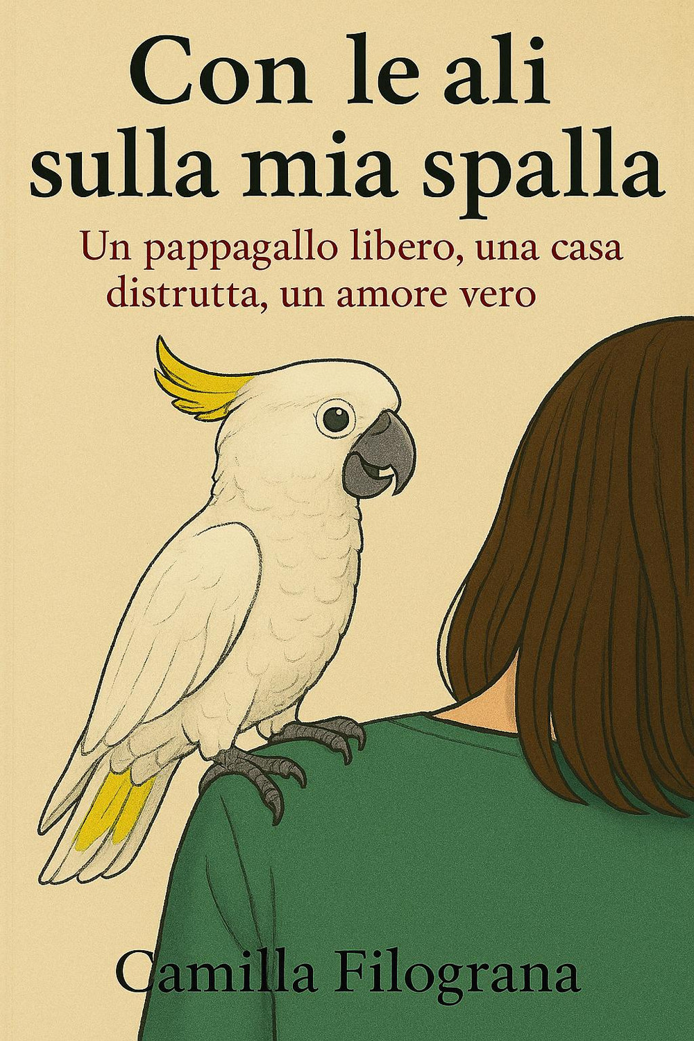 Con le ali sulla mia spalla. Un pappagallo libero, una casa distrutta, un amore vero