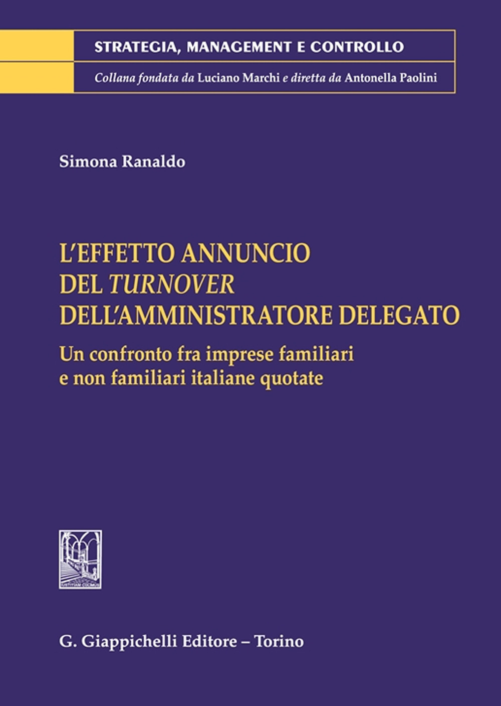 L'effetto annuncio del turnover dell’amministratore delegato. Un confronto fra imprese familiari e non familiari italiane quotate