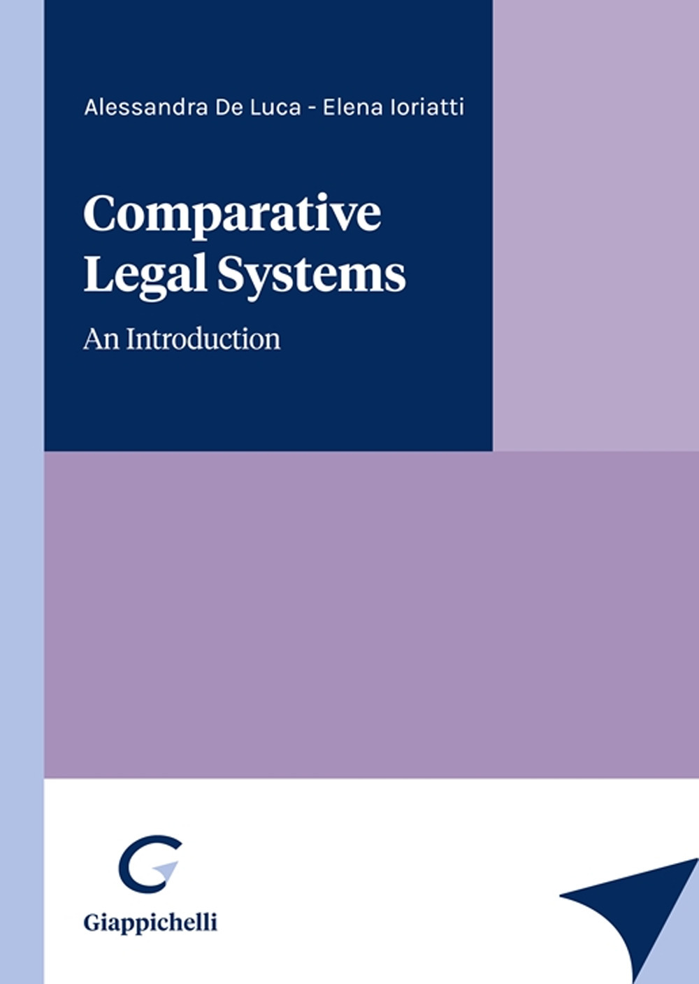 Comparative legal systems. An introduction