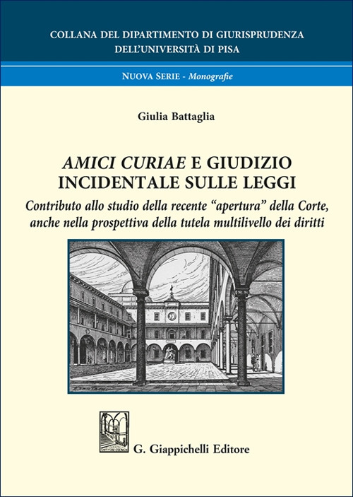 «Amici curiae» e giudizio incidentale sulle leggi. Contributo allo studio della recente «apertura» della Corte, anche nella prospettiva della tutela multilivello dei diritti