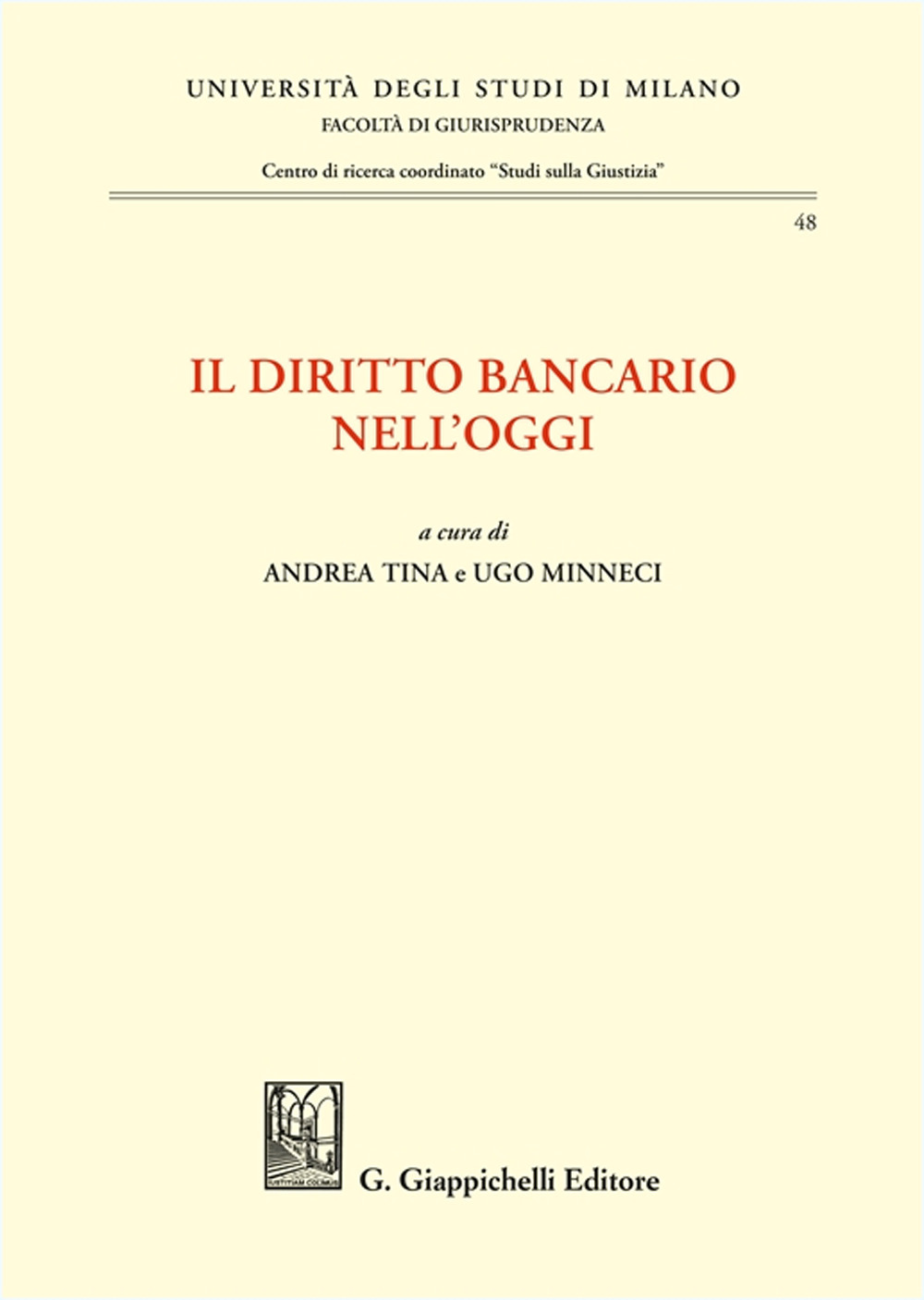 Il diritto bancario nell'oggi