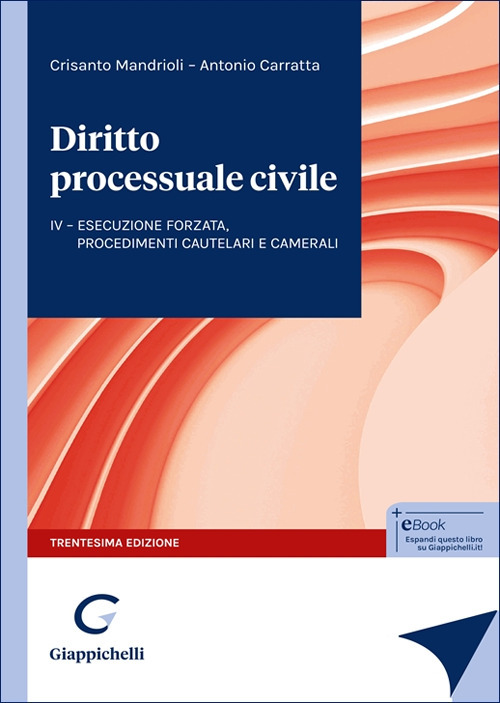Diritto processuale civile. Vol. 4: L'esecuzione forzata, i procedimenti sommari, cautelari e camerali