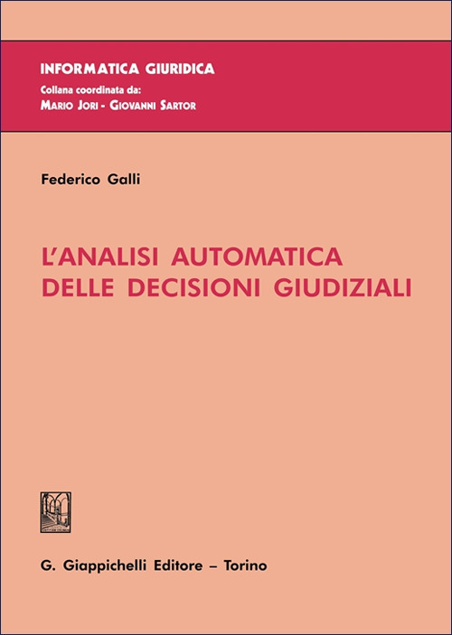 L'analisi automatica delle decisioni giudiziali