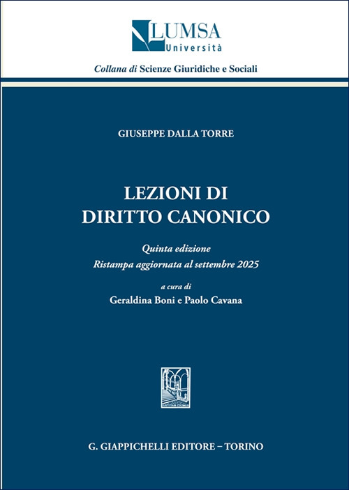 Lezioni di diritto canonico