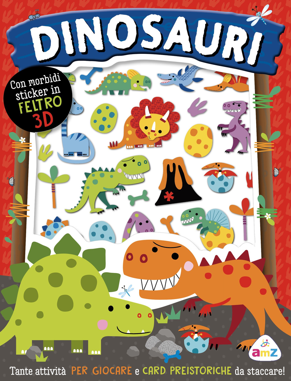 Dinosauri. Sticker tenerini