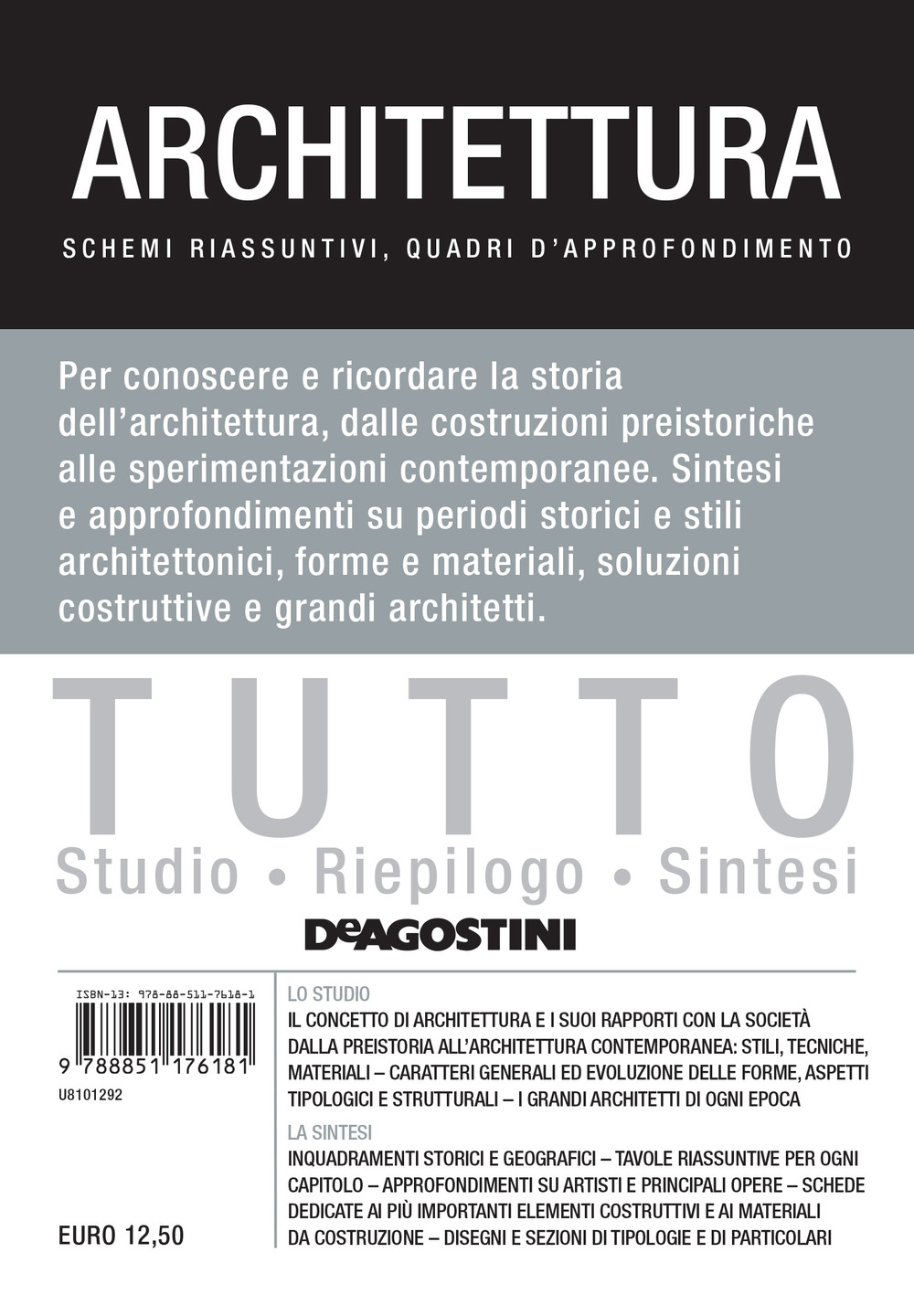 Tutto architettura. Schemi riassuntivi, quadri d’approfondimento