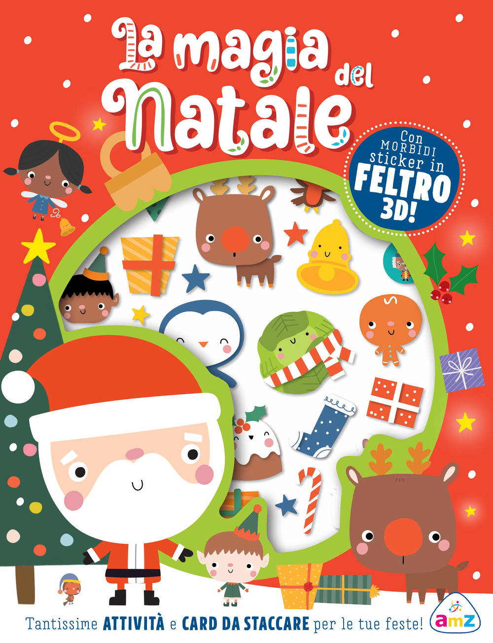La magia del Natale. Sticker tenerini