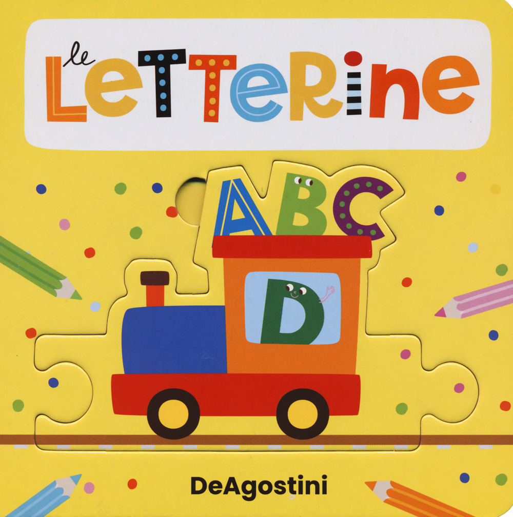 ABC le letterine. Libro puzzle