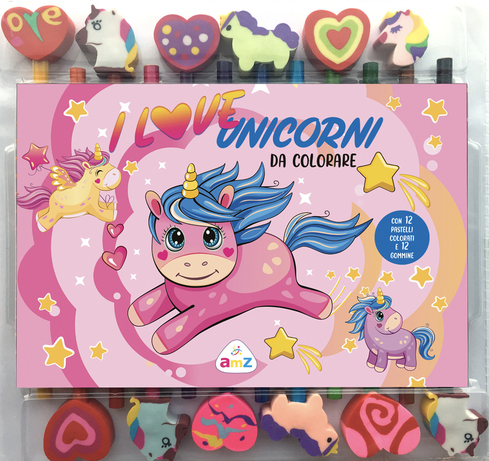 I love unicorni da colorare