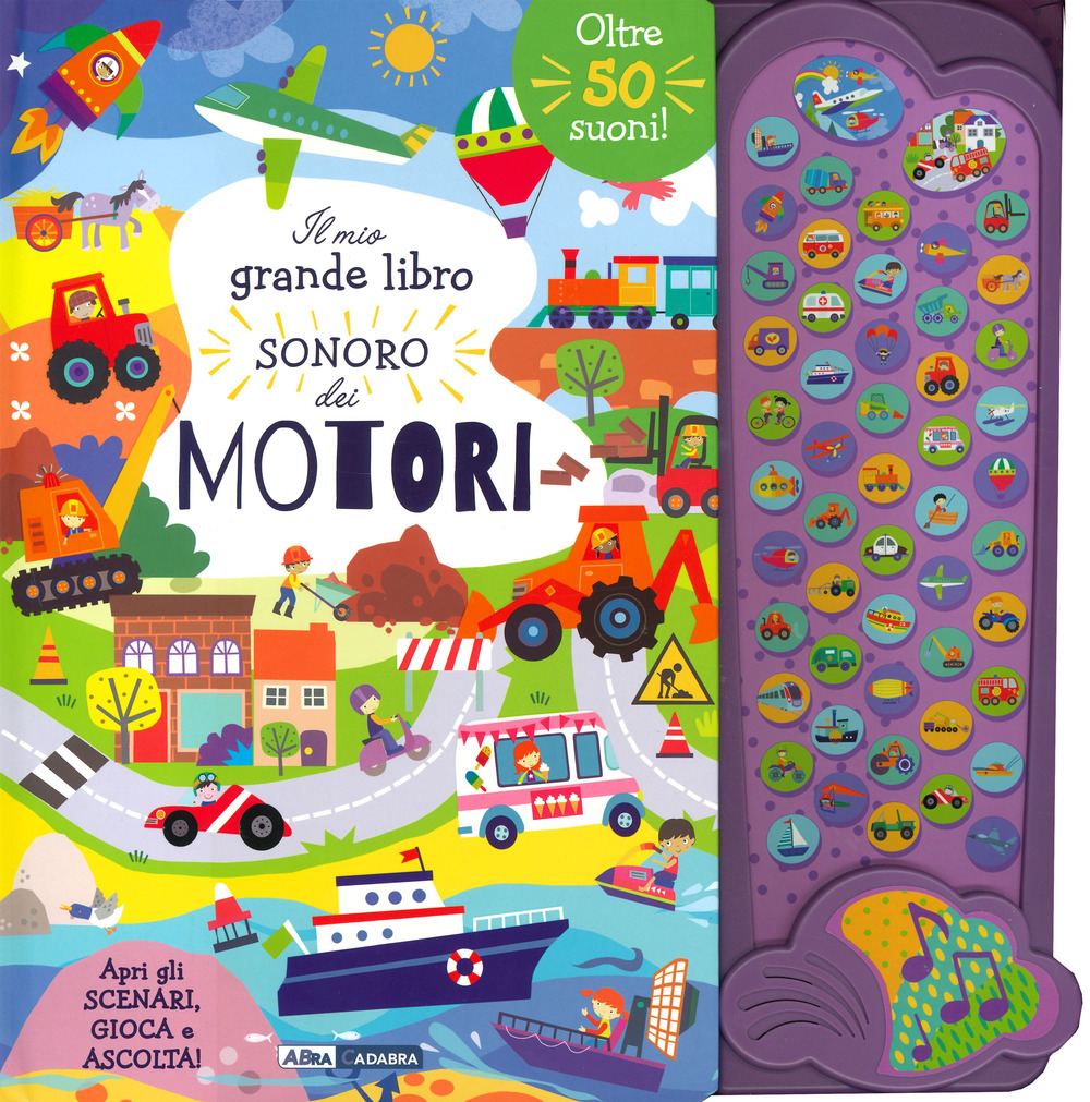 Il mio grande libro sonoro dei motori