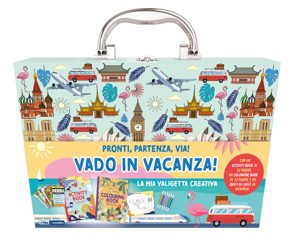 Vado in vacanza. La mia valigetta creativa