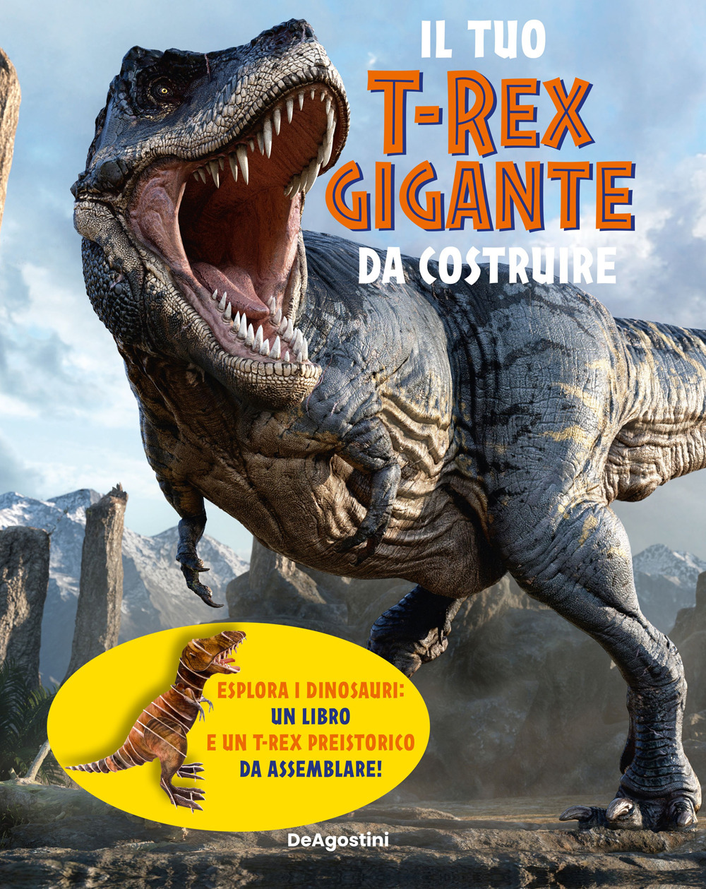 Il tuo t-rex gigante da costruire