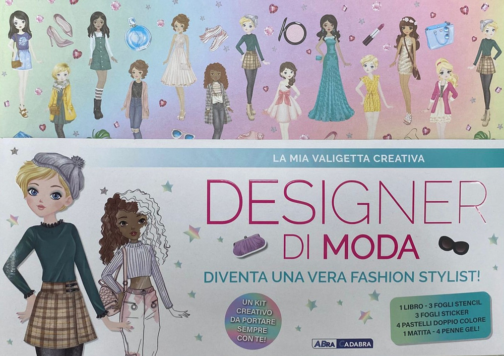 La mia valigetta creativa. Designer di moda
