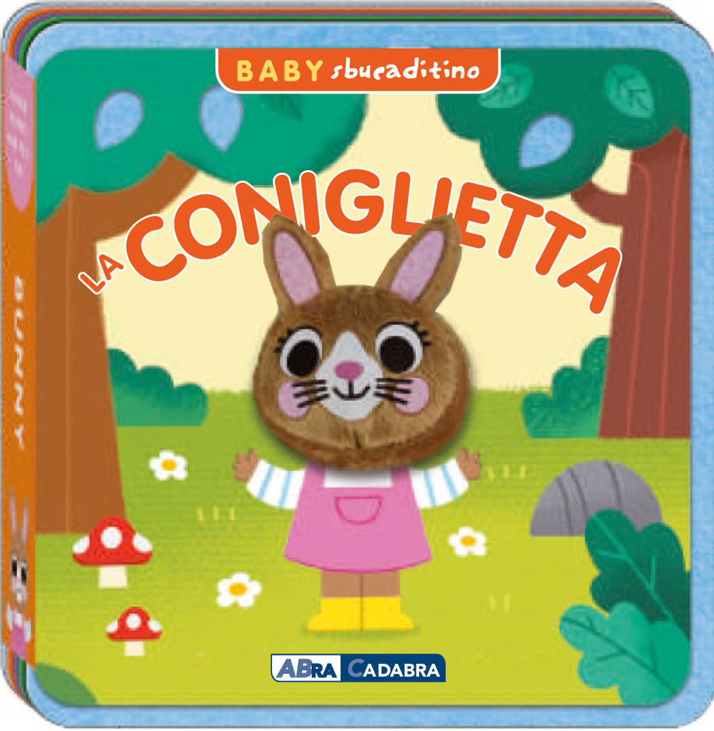 Coniglietta. Baby sbucaditino in feltro