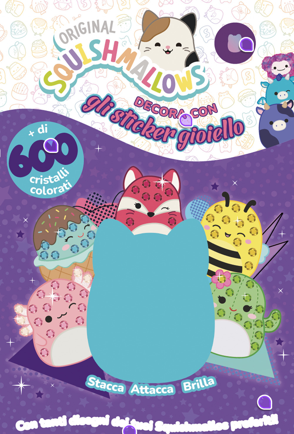Squishmallows. Decora con gli sticker gioiello
