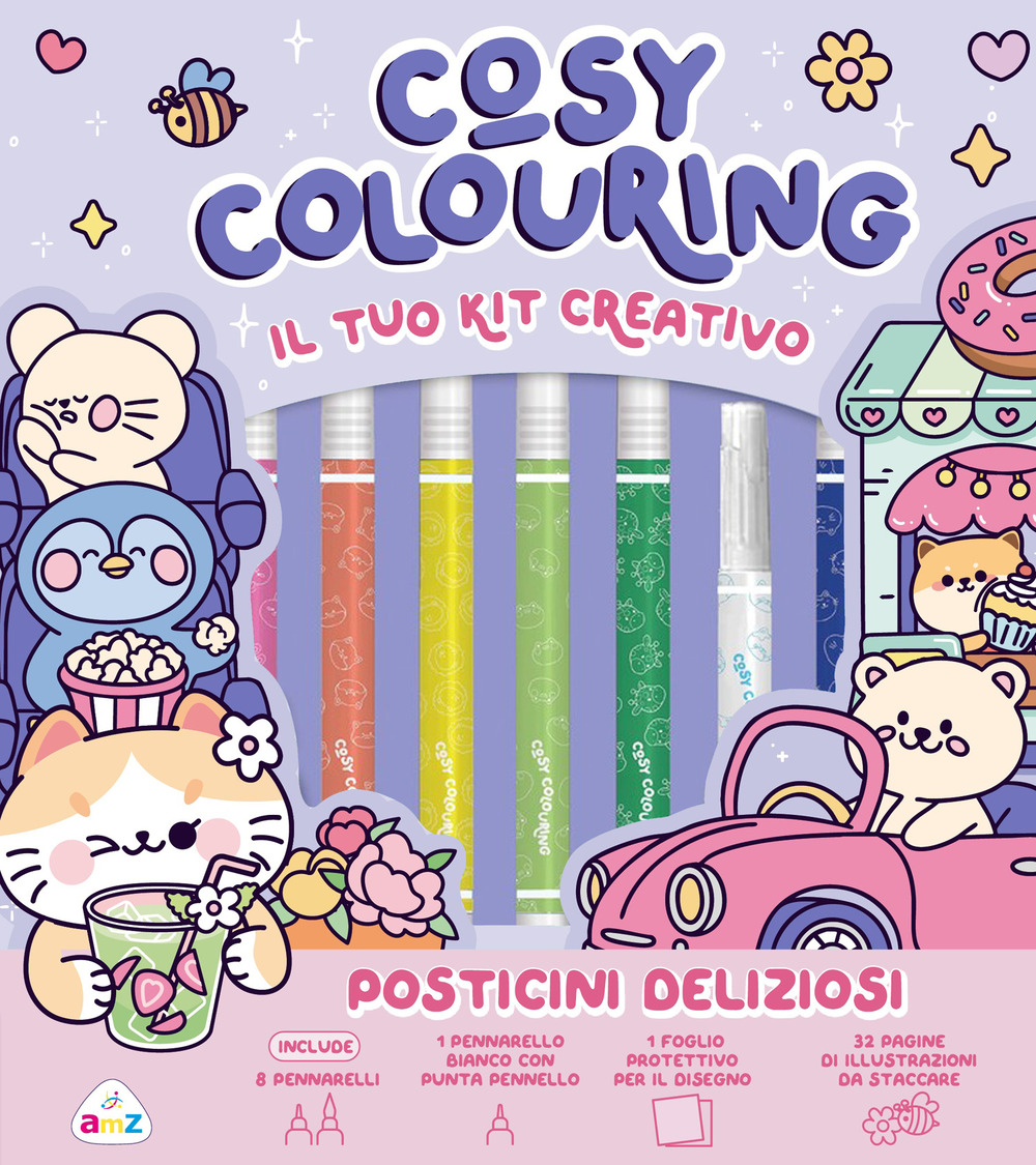 Posticini deliziosi. Cosy colouring
