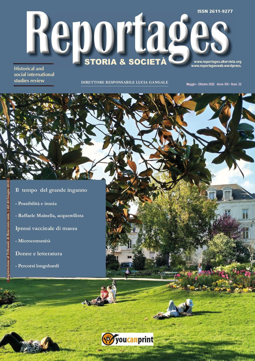Reportages. Storia e società. Vol. 32