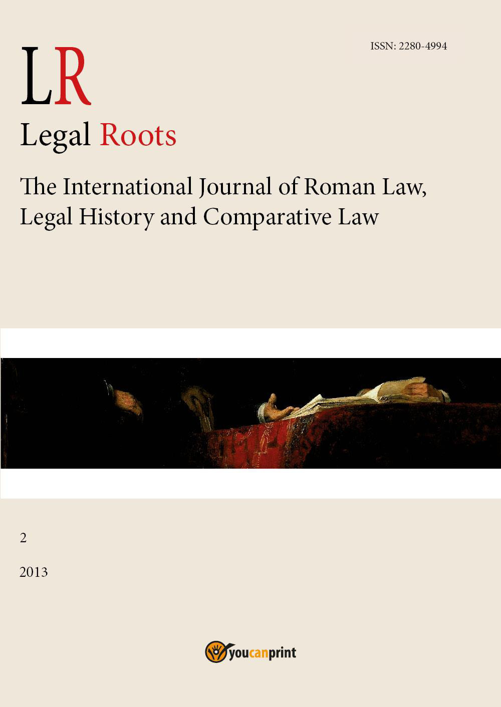 LR. Legal roots. The international journal of roman law, legal history and comparative law. Vol. 2