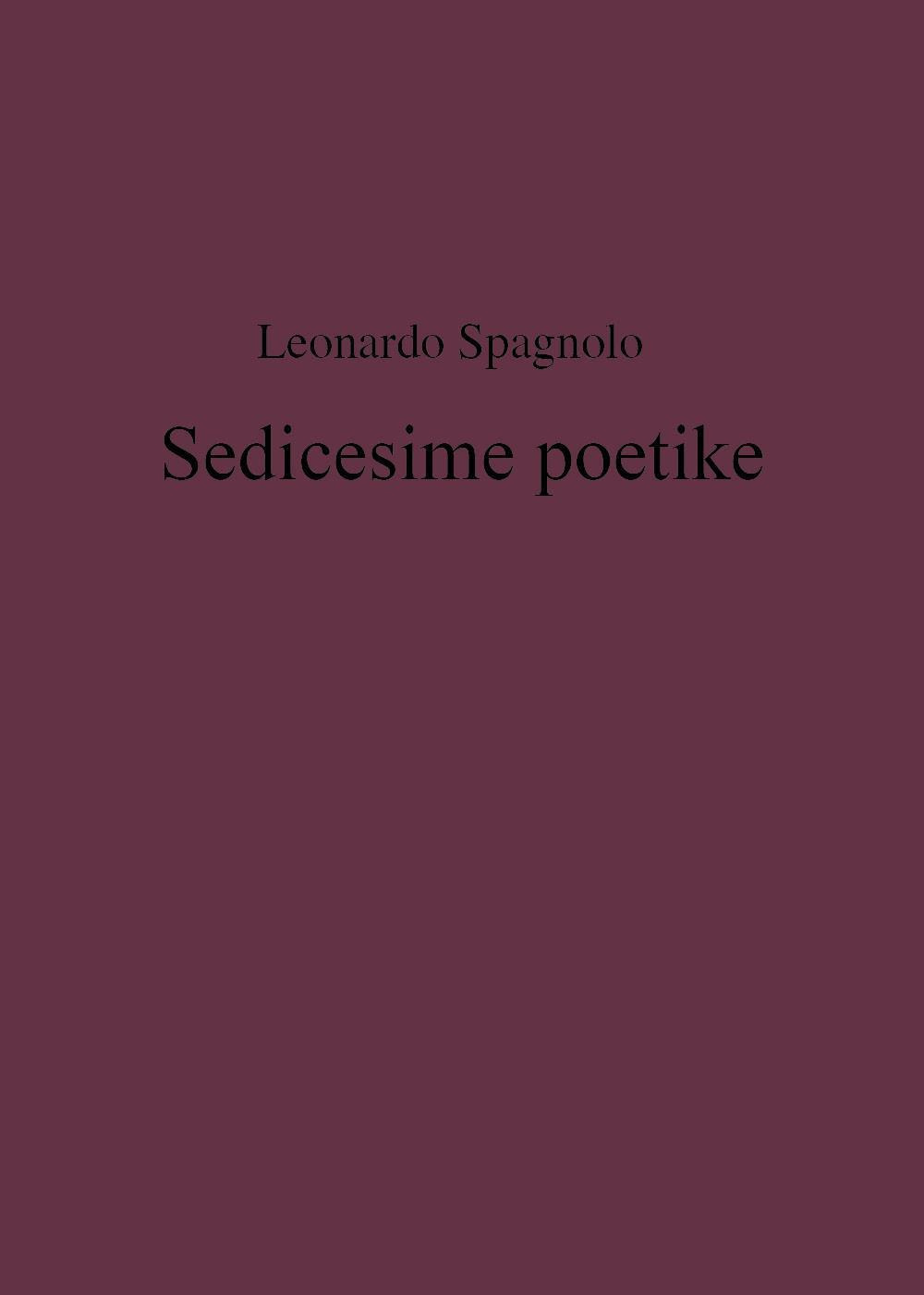 Sedicesime poetike