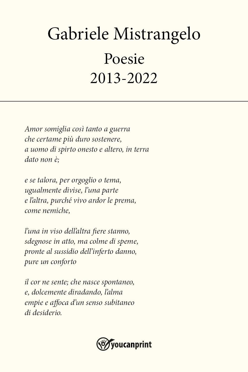 Poesie 2013-2022