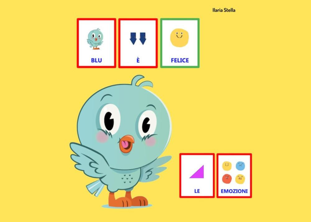 Blu è felice: le emozioni in CAA