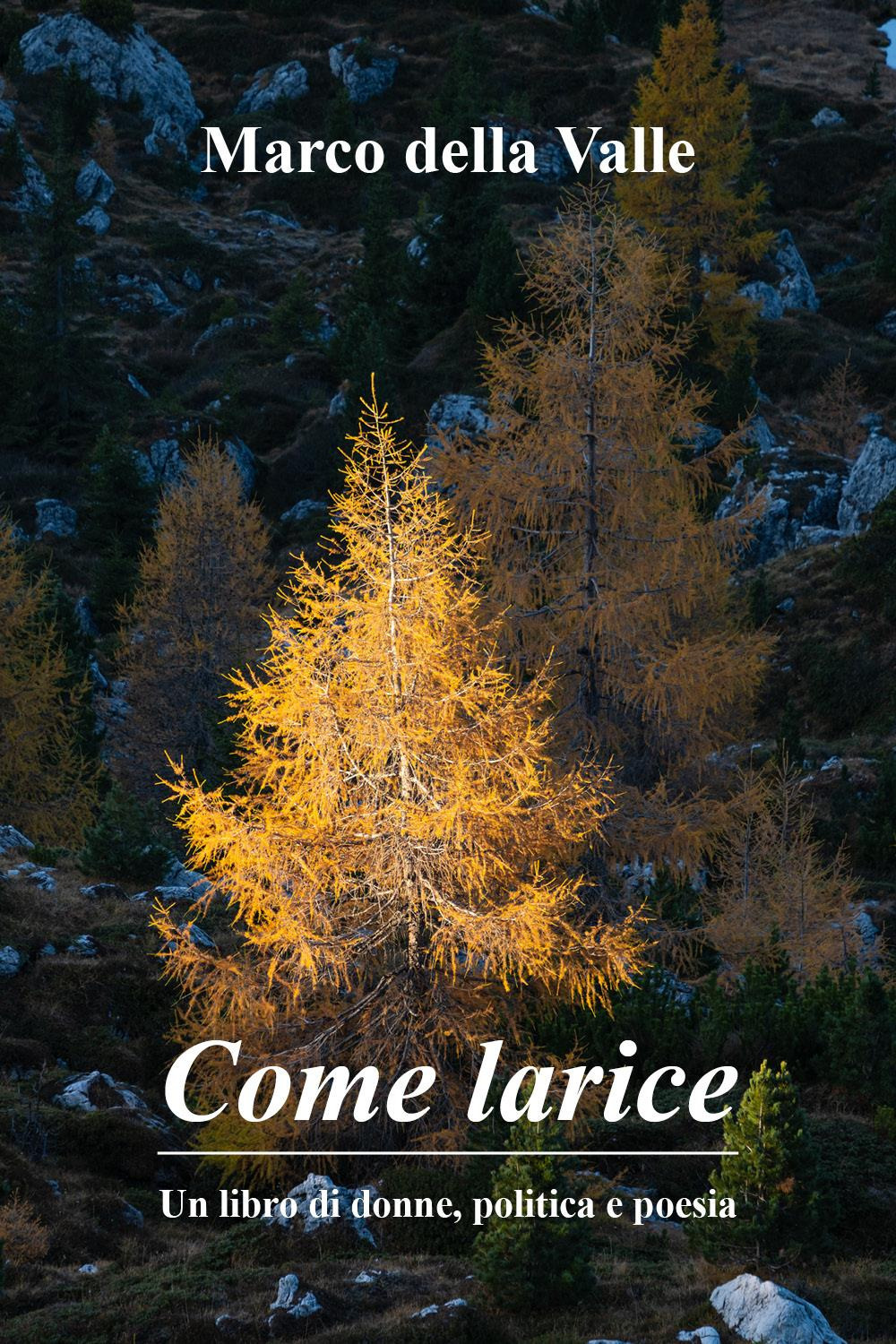 Come larice. Un libro di donne, politica e poesia