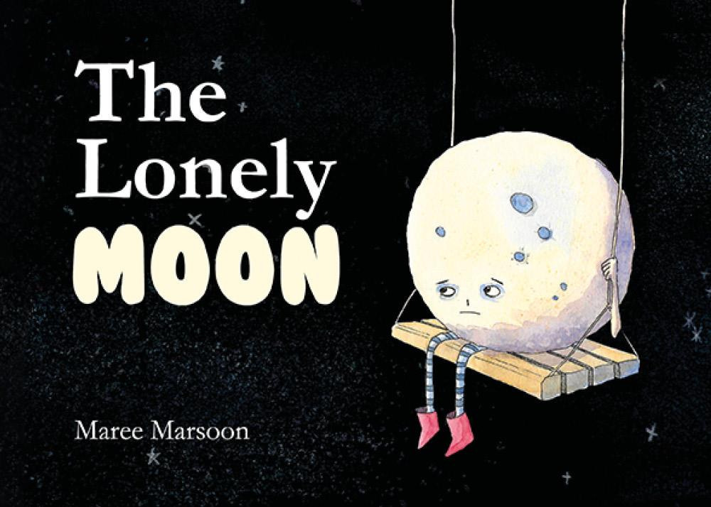 The lonely moon