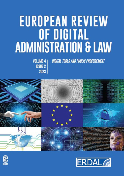 European review of digital administration & law. Vol. 4