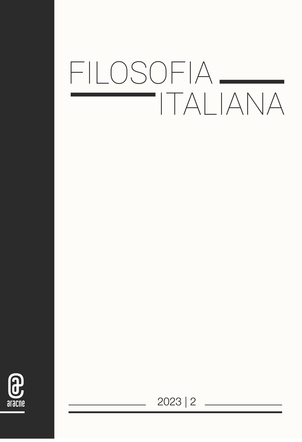 Filosofia italiana. Vol. 2