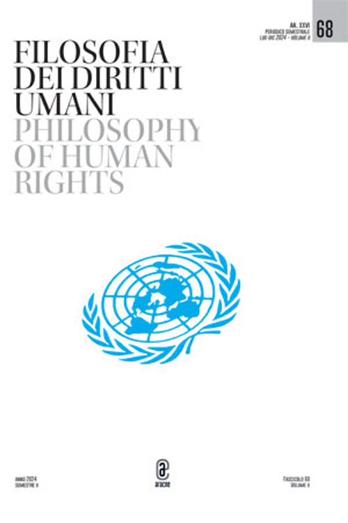 Filosofia dei diritti umani-Philosophy of human rights. Vol. 68
